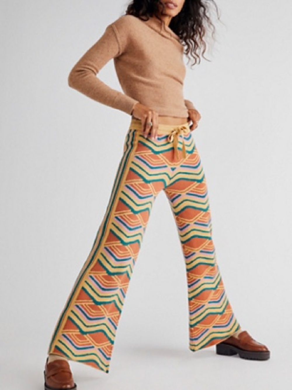 Free People zeta knit pants sz xs